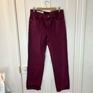 GAP Deep Purple Mid-Rise Jeans